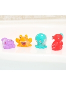 LUDI maudymosi žaislų komplektas, Jūros gyvūnai, 4 vnt.