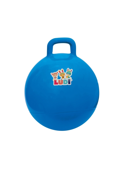 LUDI šokinėjimo kamuolys, mėlynas 45 cm