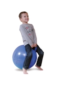 LUDI šokinėjimo kamuolys, mėlynas 45 cm LUDI šokinėjimo kamuolys, mėlynas 45 cm