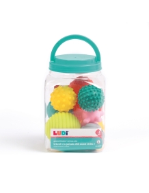 LUDI sensorinių kamuoliukų rinkinys, 8 vnt.