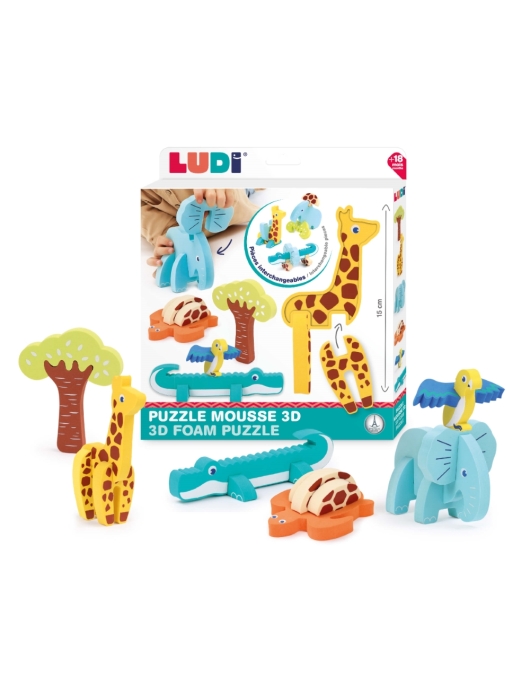 LUDI 3D dėlionė, Safari