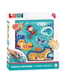 LUDI dėlionė pagal formas Safari