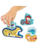 LUDI dėlionė pagal formas, Safari