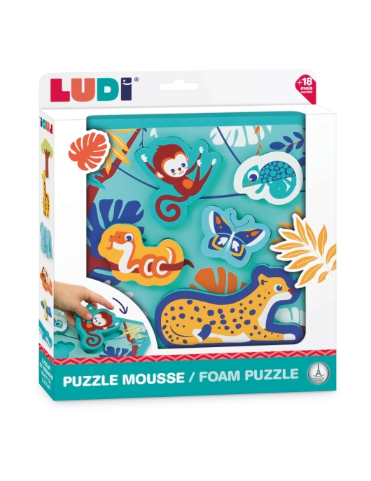 LUDI dėlionė pagal formas, Safari