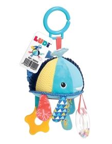 LUDI pakabinamas žaislas, banginiukas