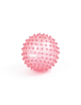 LUDI mankštos kamuolys, rožinis, 20 cm