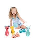 LUDI boulingo žaidimas, miško gyvūnai