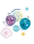 LUDI sensorinis kamuoliukas su blizgučiais, 1 vnt.