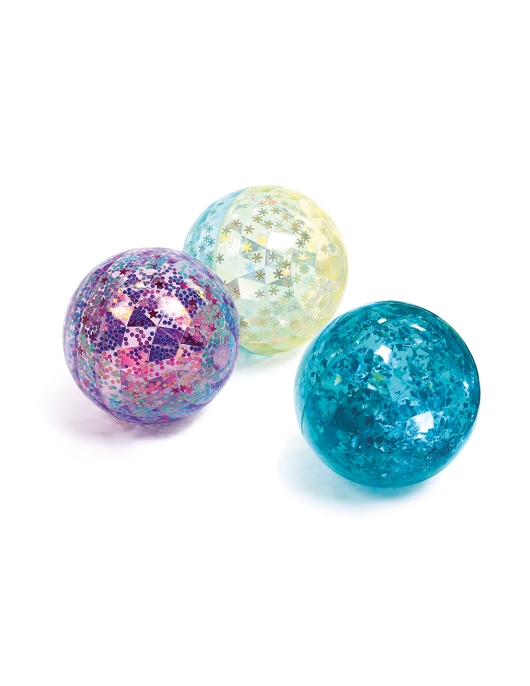 LUDI sensorinis kamuoliukas su blizgučiais, 1 vnt.