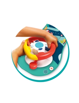 LUDI interaktyvus prikabinamas automobilio vairas