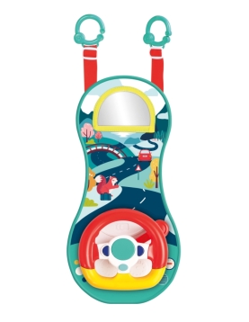 LUDI interaktyvus prikabinamas automobilio vairas