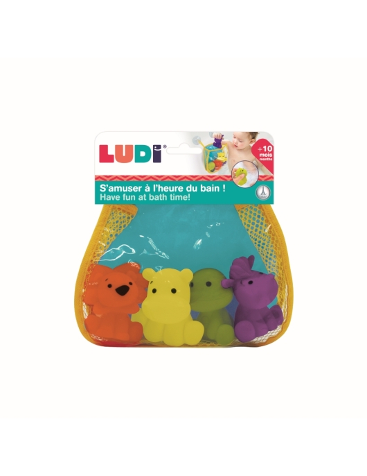 LUDI maudymosi žaislų komplektas Purkštukai LUDI maudymosi žaislų komplektas Purkštukai