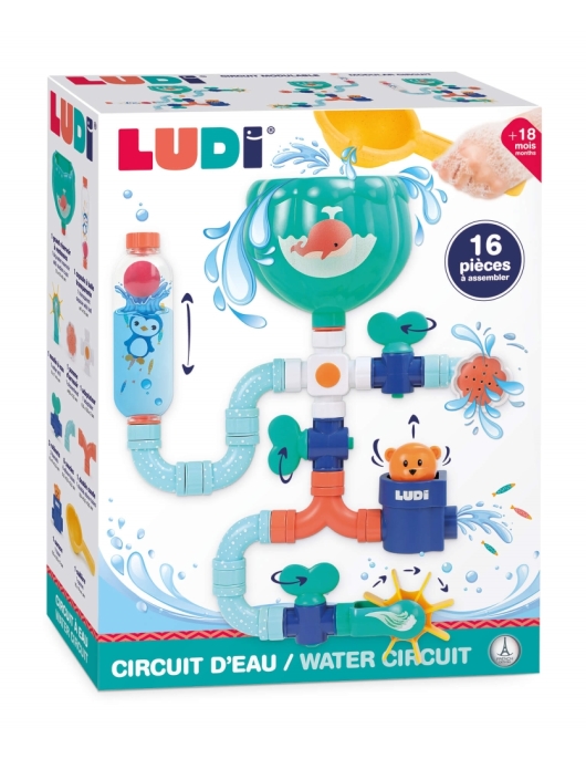 LUDI maudymosi žaislų rinkinys Jūra LUDI maudymosi žaislų rinkinys Jūra