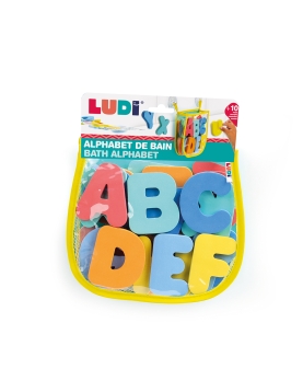 LUDI vonios žaidimas Abėcėlė