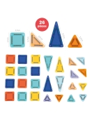 LUDI magnetinis konstruktorius Mini, kelioninis formatas LUDI magnetinis konstruktorius Mini, kelioninis formatas