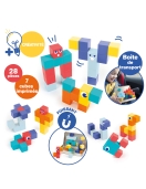 LUDI magnetinis konstruktorius Kubeliai kelioninis formatas LUDI magnetinis konstruktorius Kubeliai kelioninis formatas