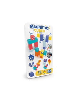 LUDI magnetinis konstruktorius Kubeliai kelioninis formatas
