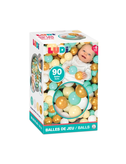 LUDI spalvoti kamuoliukai, 90 vnt.