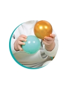 LUDI spalvoti kamuoliukai, 90 vnt.