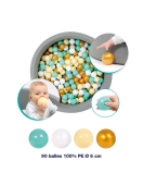 LUDI spalvoti kamuoliukai, 90 vnt.