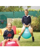 LUDI šokinėjimo kamuolys, mėlynas 55 cm