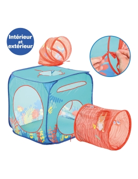 LUDI žaidimų tunelis, palapinė Mažasis tyrinėtojas