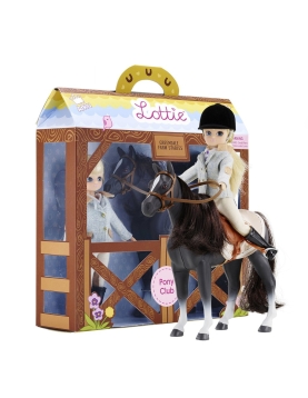 Lottie lėlė su poniu