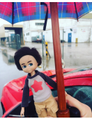 Lottie lėlė - Aitvarų gaudytojas berniukas Finas