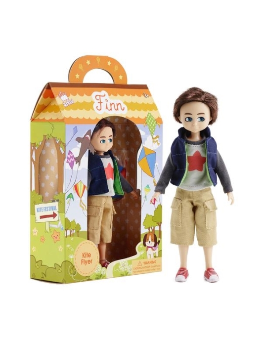 Lottie lėlė - Aitvarų gaudytojas berniukas Finas