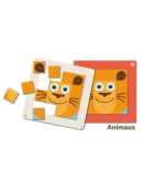 SEPP magnetinių mozaikų rinkinys Gyvūnai, 6 vaikams