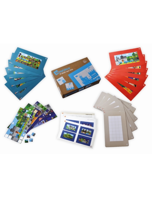 SEPP magnetinių mozaikų rinkinys Vieną kartą, 6 vaikams