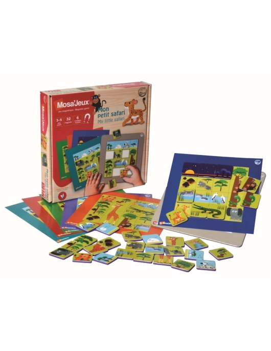SEPP magnetinis žaidimas, Mano mažasis Safari, 3-5 m.