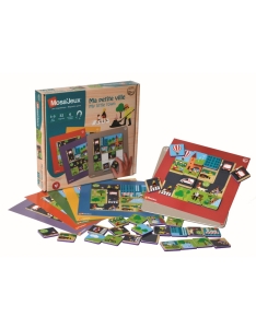 SEPP magnetinis žaidimas, Mano mažasis miestelis, 3-5 m.