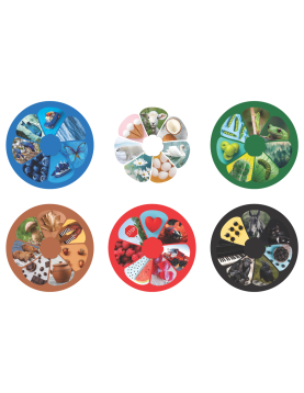 Lavinanti dėlionė SPALVOS, 3-6 metų vaikams