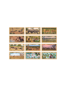 Lavinanti dėlionė SKAIČIAI - GYVŪNAI, 3-6 metų vaikams