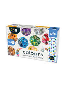 Lavinanti dėlionė COLOURS, 3-6 metų vaikams