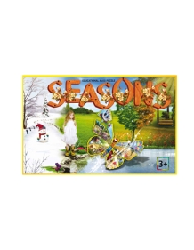 Lavinanti maxi dėlionė SEASONS (Anglų kalba), 3-6 metų vaikams