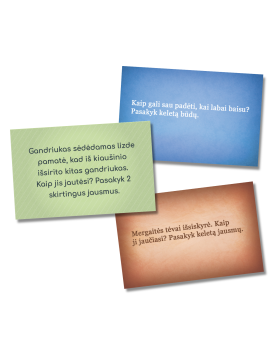 Lavinamasis stalo žaidimas JAUSMŲ PASAULIS, 6+