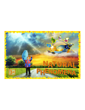 Dėlionė Natural Phenomena, 3+