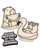 Splat Planet kūrybinis modelino rinkinys su medinėmis Kapibaromis Splat Planet kūrybinis modelino rinkinys su medinėmis Kapibaromis