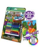 Splat Planet magiška spalvinimo knygelė DINOZAURAI