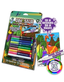 Splat Planet magiška spalvinimo knygelė DINOZAURAI