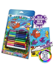 Splat Planet magiška spalvinimo knygelė JŪRA