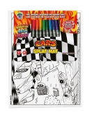 Spalvinimo kilimėlis MAŠINOS