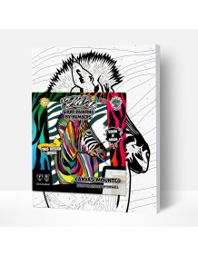 Splat Planet tapyba pagal skaičius, ZEBRAS 30x40 cm