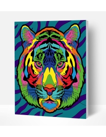 Splat Planet tapyba pagal skaičius, TIGRAS 30x40 cm