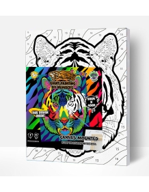 Splat Planet tapyba pagal skaičius, TIGRAS 30x40 cm