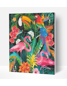 Splat Planet deimantinė dėlionė TROPIKAI 30x40 cm