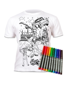 Splat Planet marškinėliai su flomasteriais Harry Potter