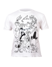 Splat Planet marškinėliai su flomasteriais Looney Tunes